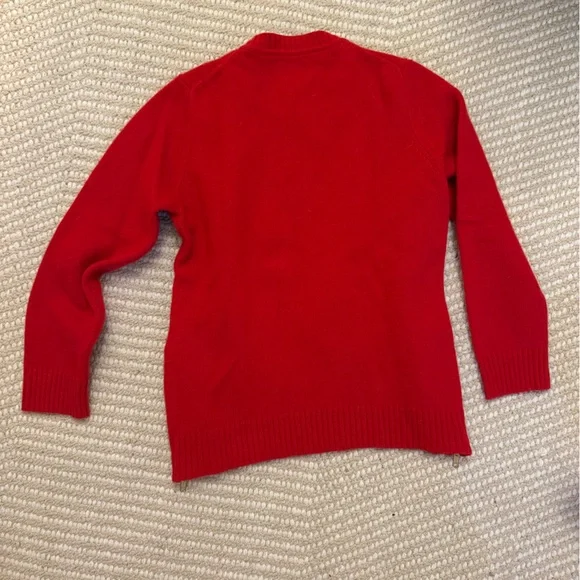 Red Wool Sweater - Picture 2 of 4